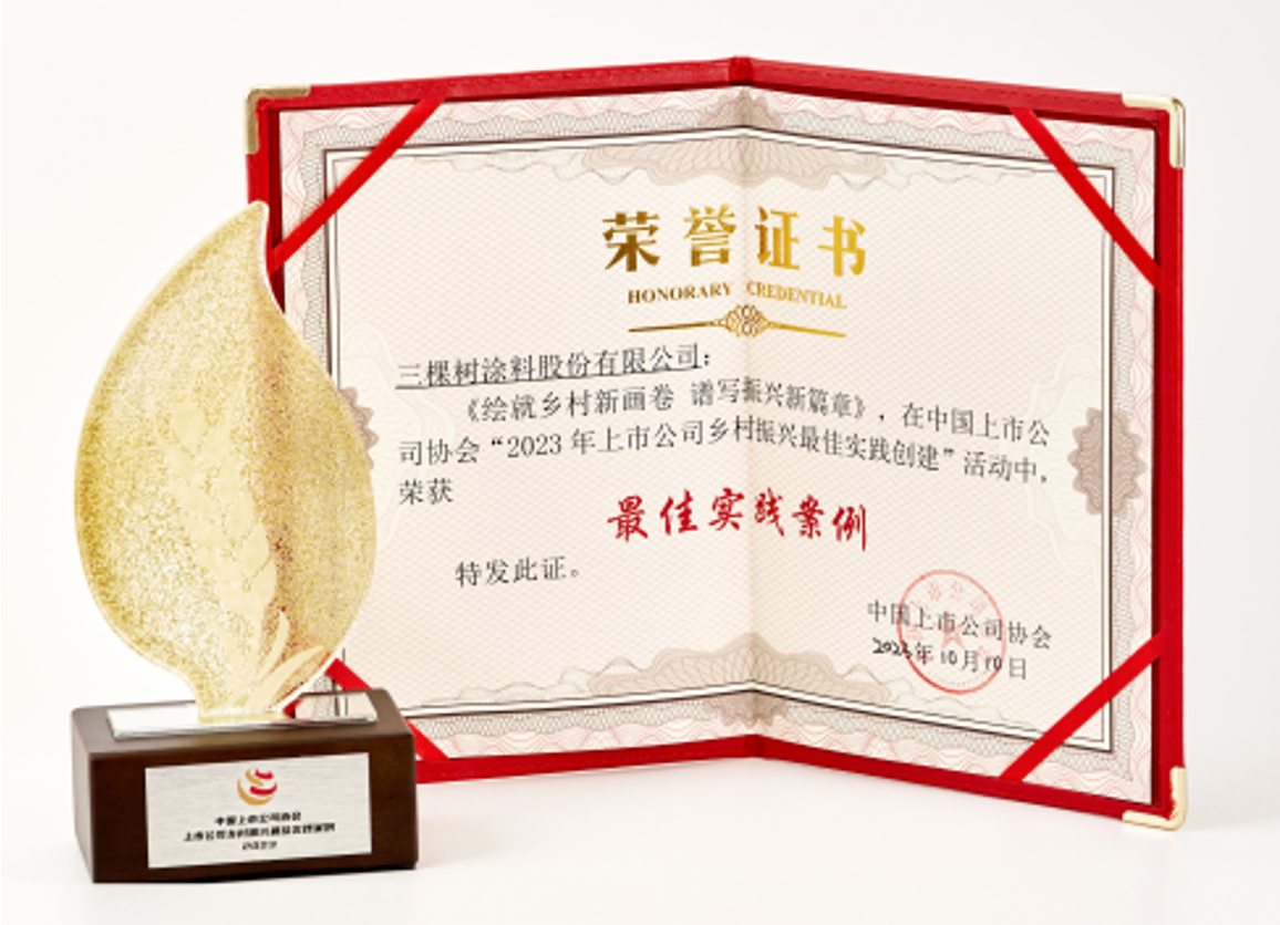 China Listed Company Rural Revitalization “Best Practice Case” Award